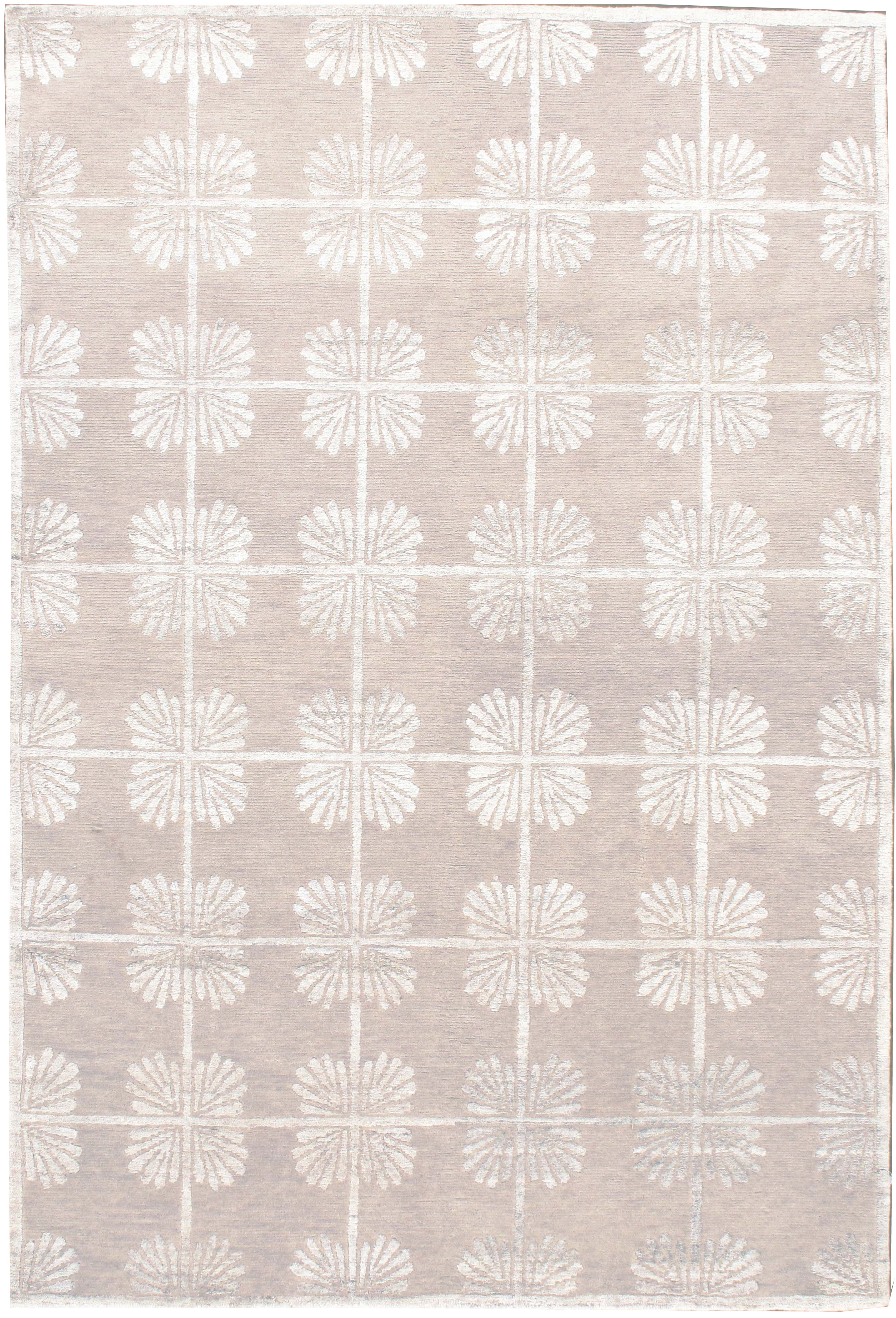 Oyster Lace Contemporary Rug - BK10 - Lavender Oriental Carpets