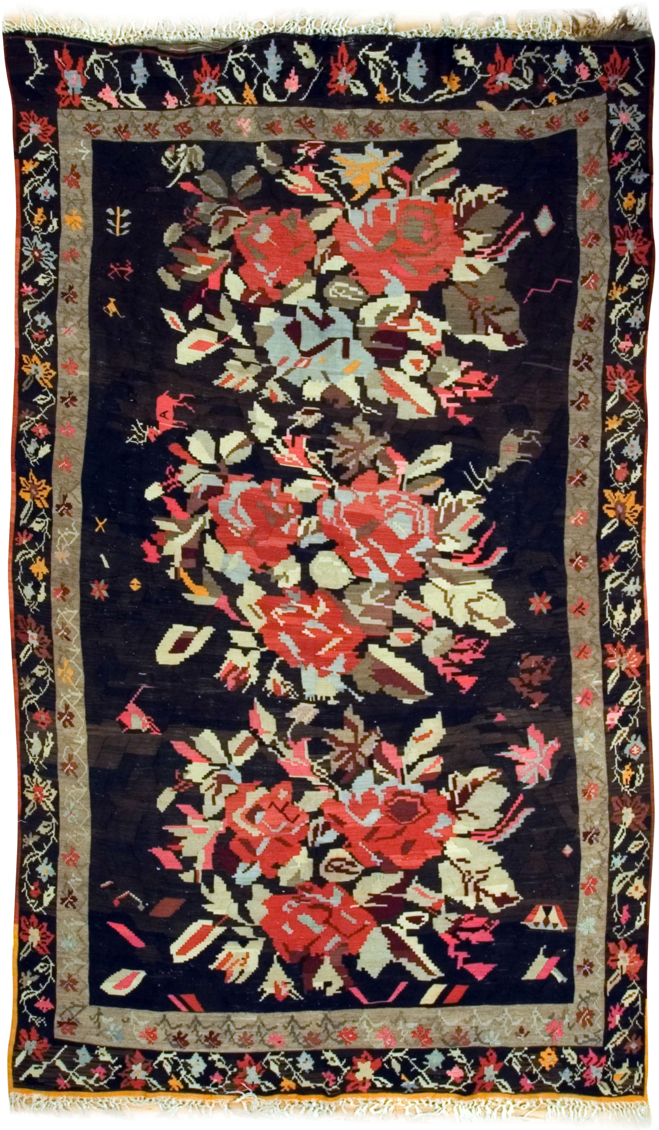Vintage Bessarabian Kilim Gallery Size Rug - CU-1013 - Lavender ...