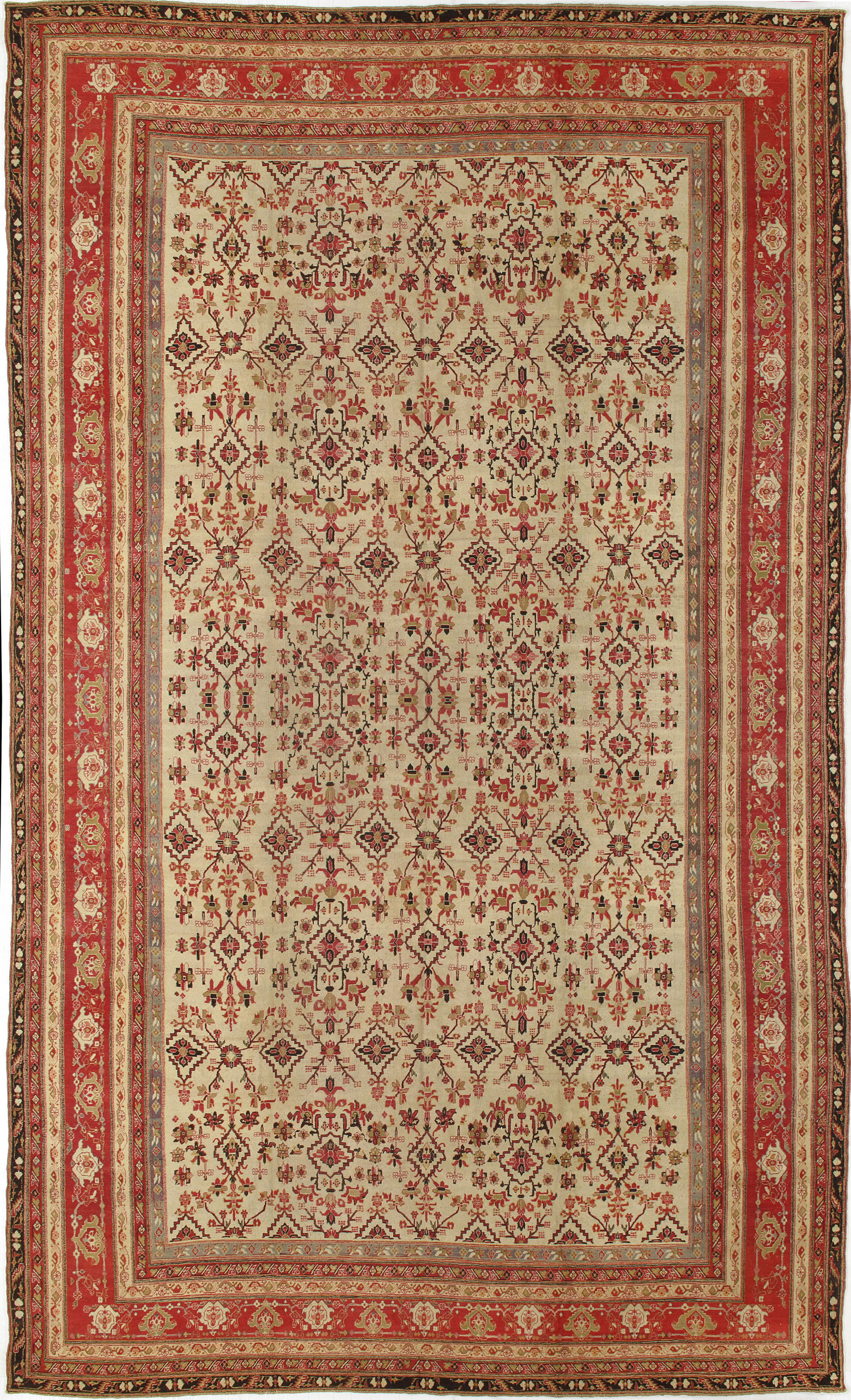 Antique Indian Agra Rug - CU-1151 - Lavender Oriental Carpets