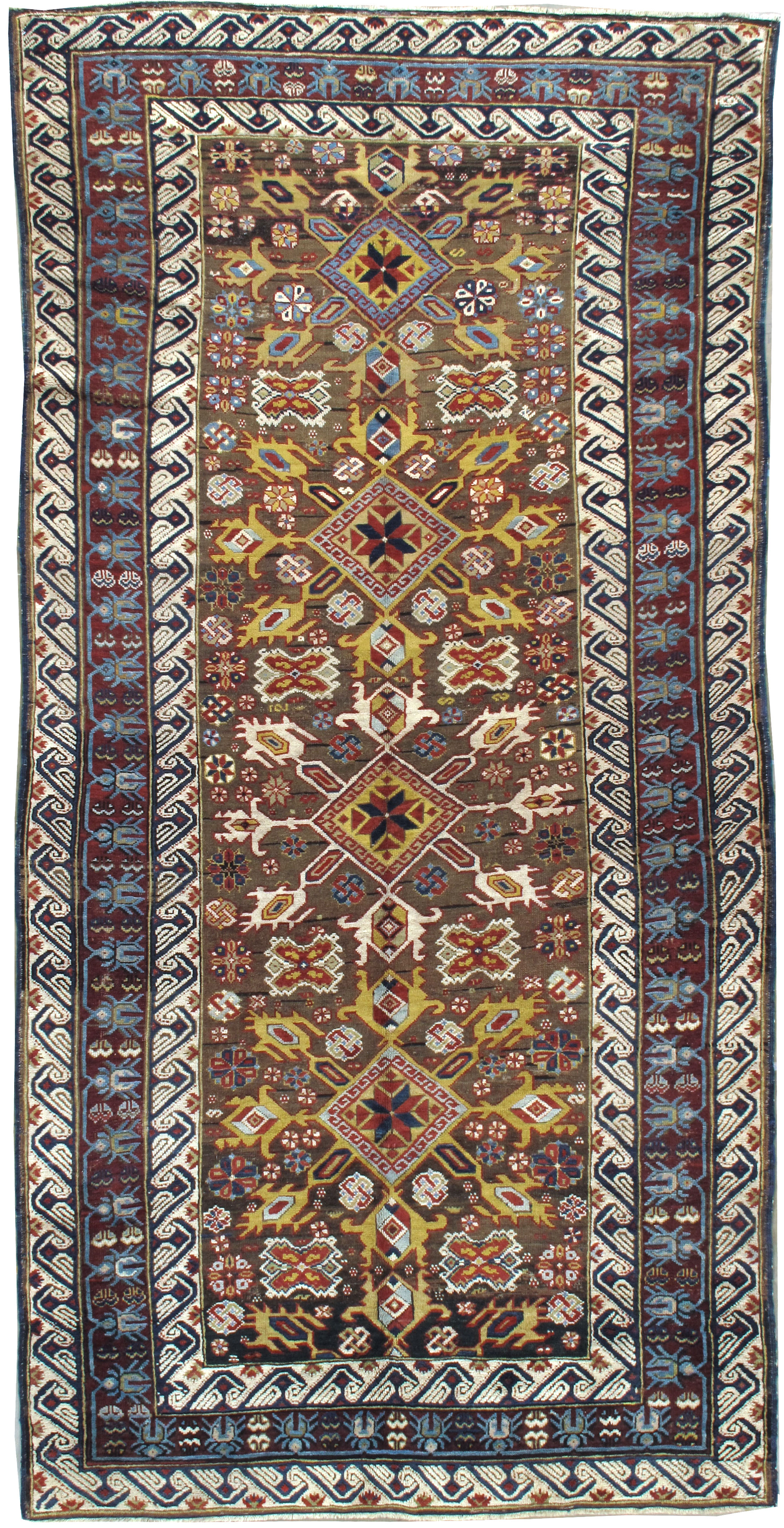 Antique Caucasian Seychour Rug CU1353 Lavender Oriental Carpets