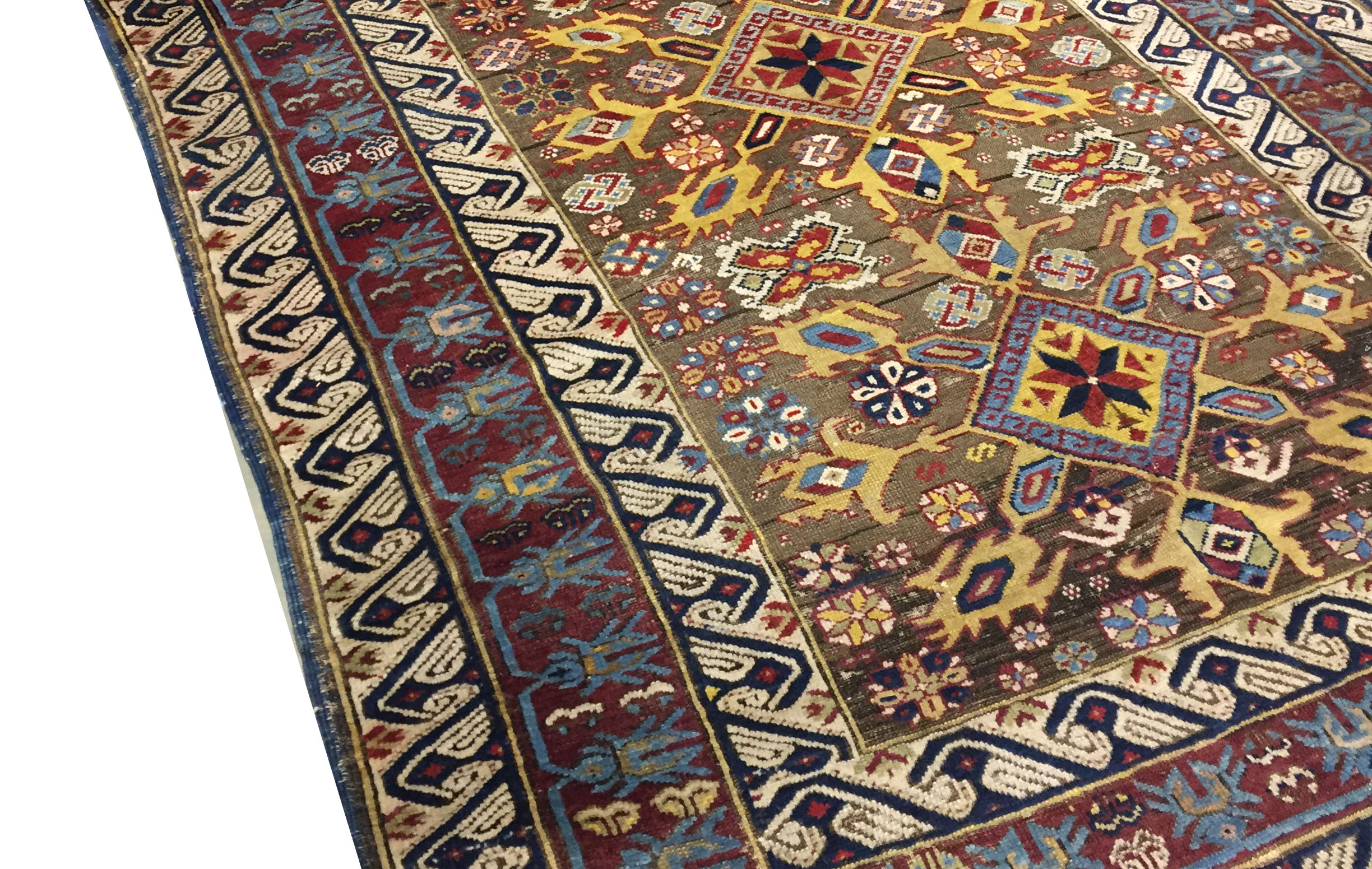 Antique Caucasian Seychour Rug CU1353 Lavender Oriental Carpets