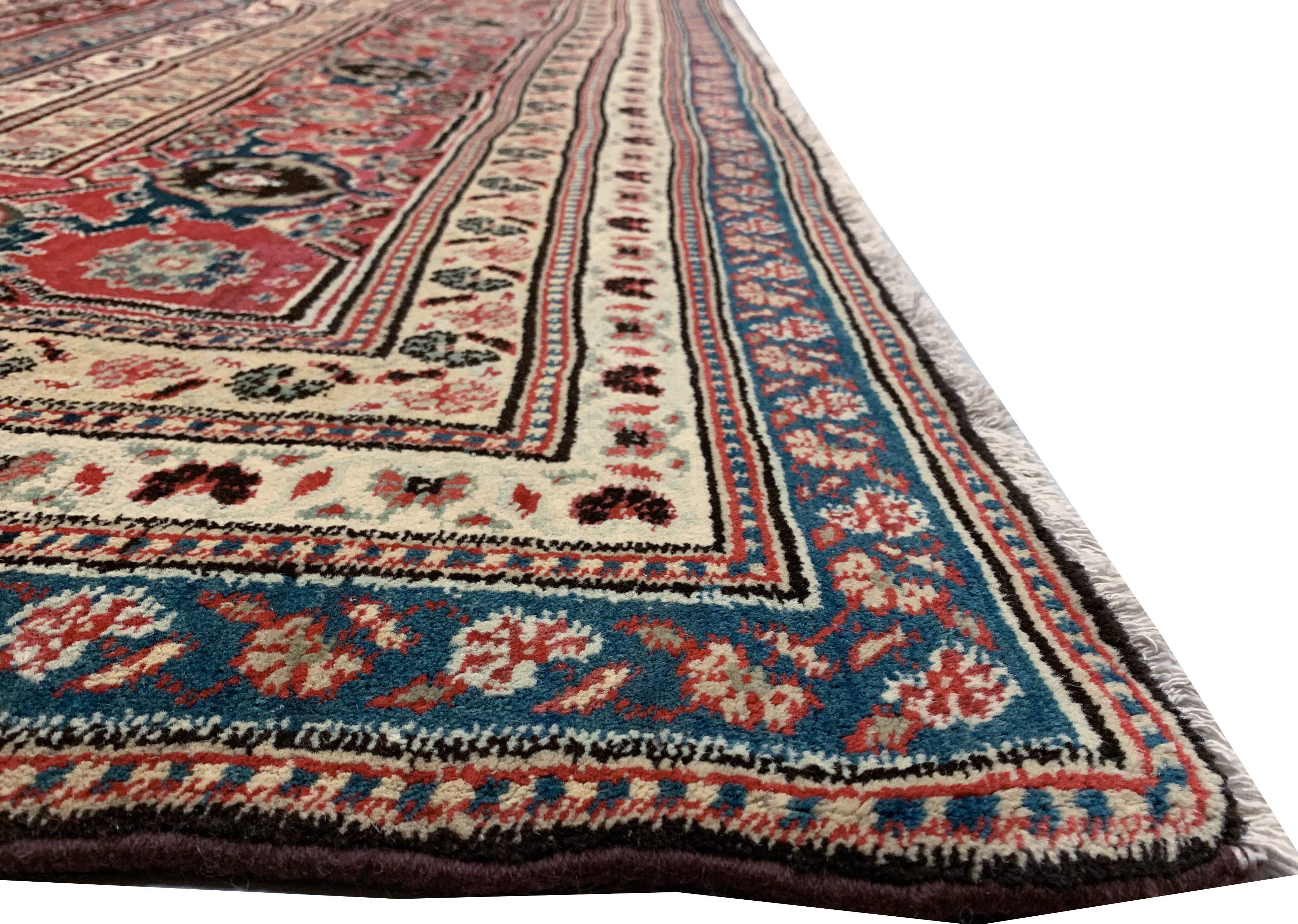 Antique Indian Agra Rug - CU-1467 - Lavender Oriental Carpets