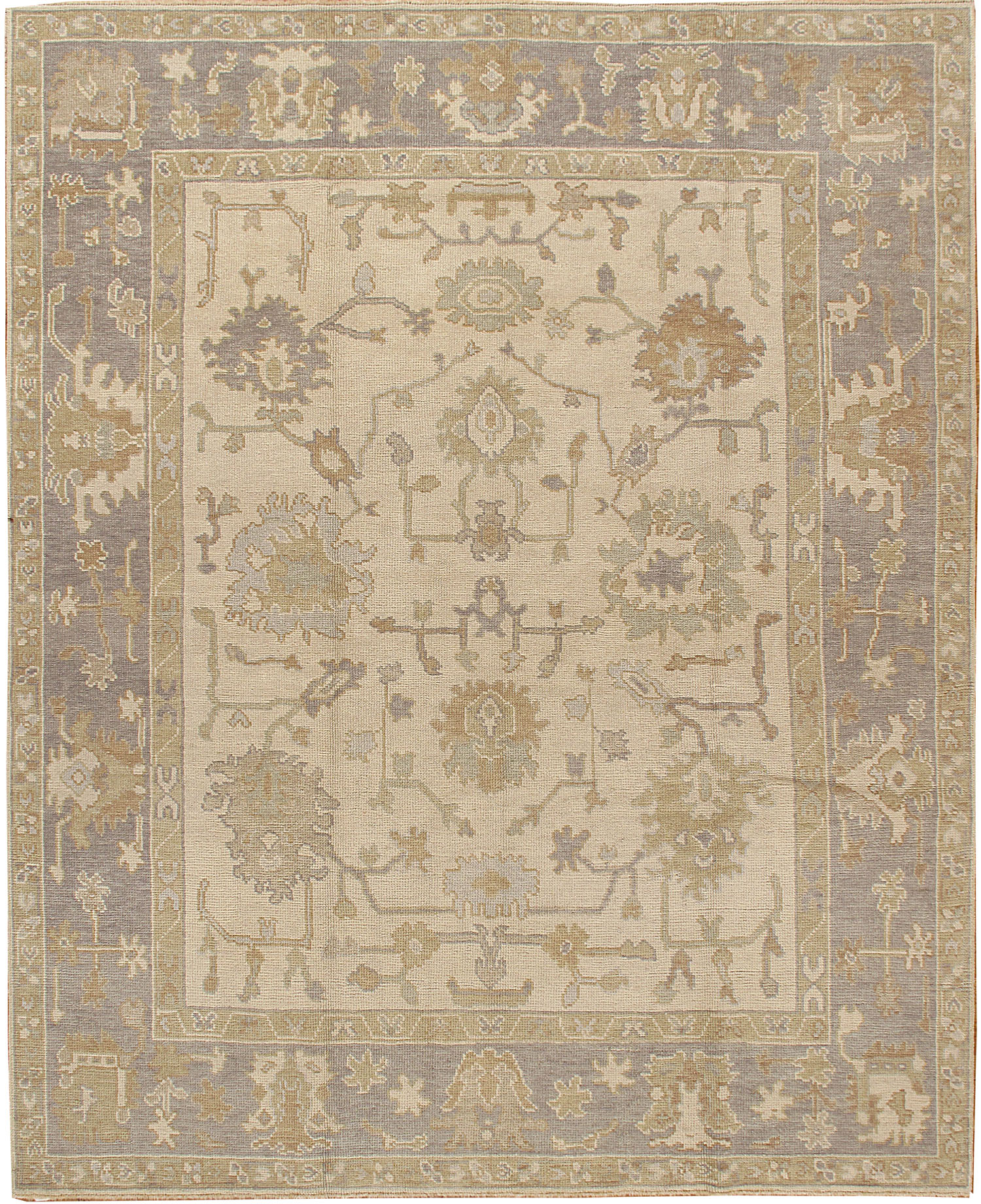 Oushak Style Rug D1225 Lavender Oriental Carpets