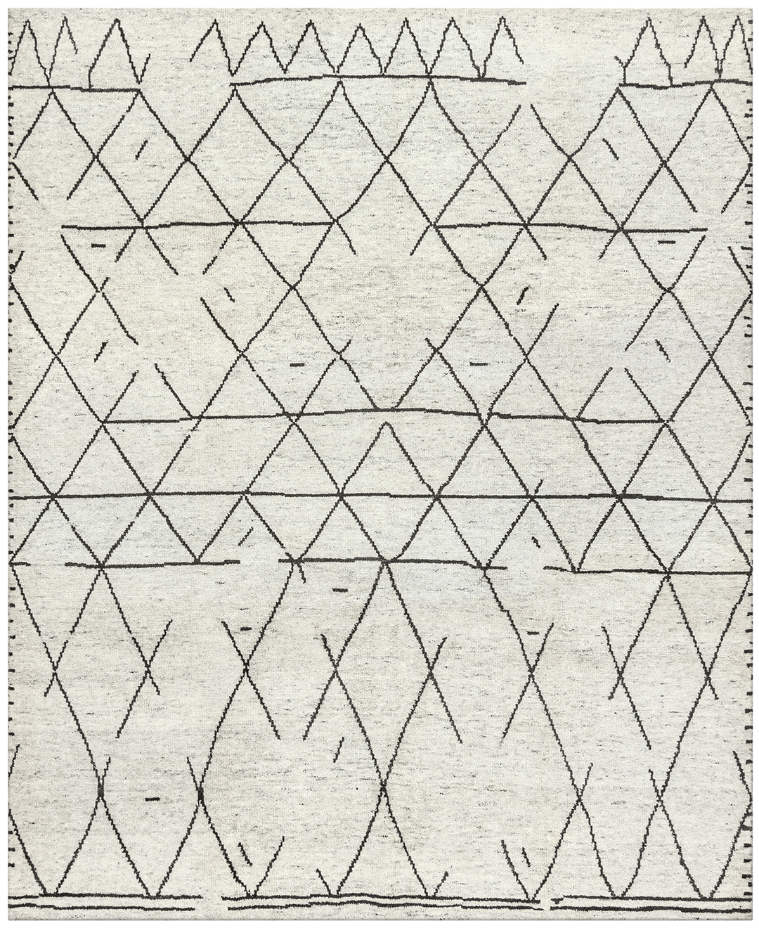 Organic Diamond Modern Area Rugs - KC1005 - XXKC-MC06 - Lavender Oriental  Carpets