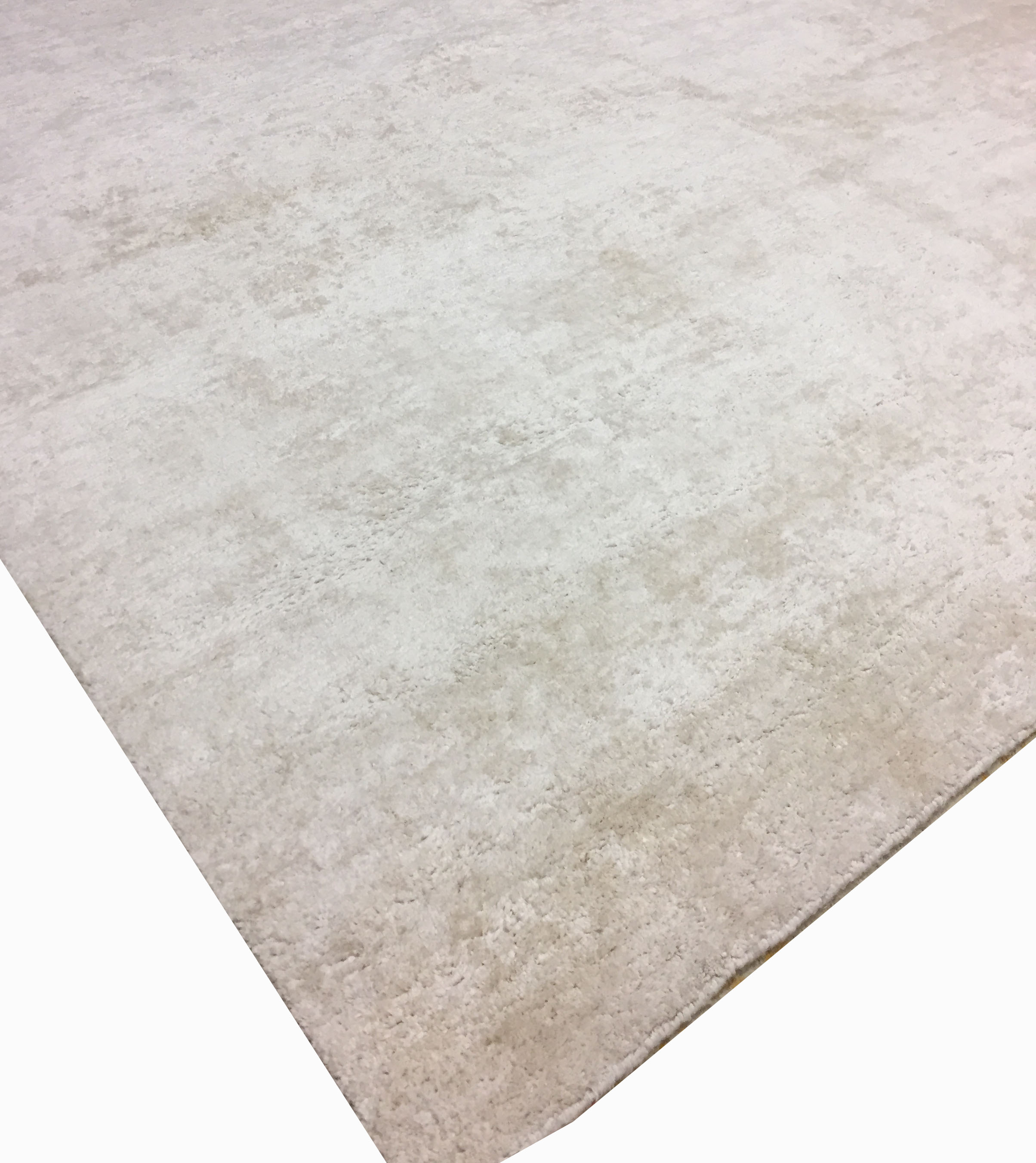 Contemporary Linen Solid Ivory Modern Area Rugs Kc Lavender