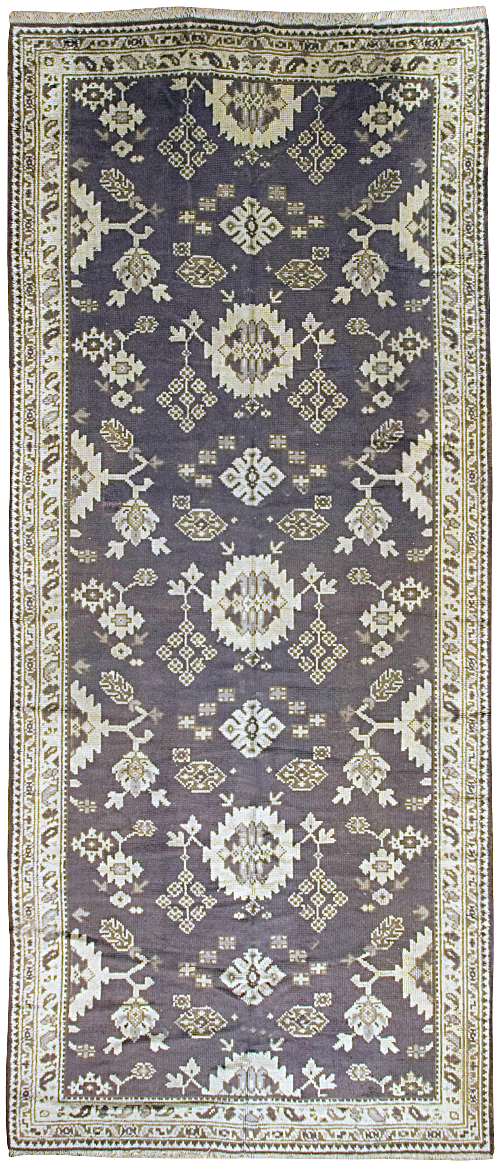 Antique Irish Donegal Arts & Crafts Rug M1801 Lavender Oriental Carpets