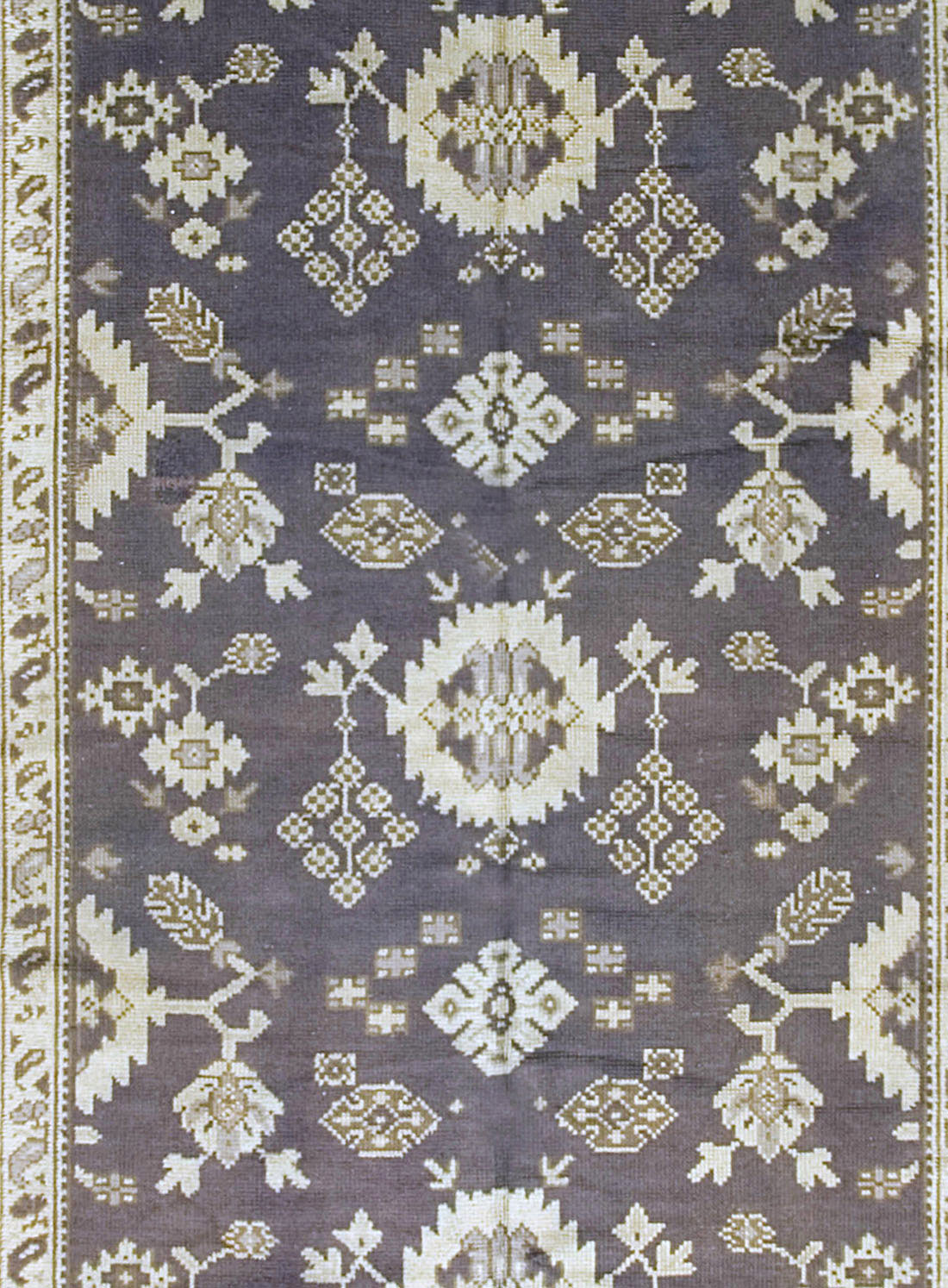 Antique Irish Donegal Arts & Crafts Rug M1801 Lavender Oriental Carpets