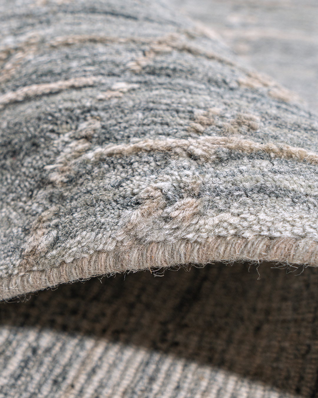 Simplicity Comfort Light BlueBeige Area Rugs N4585 Lavender