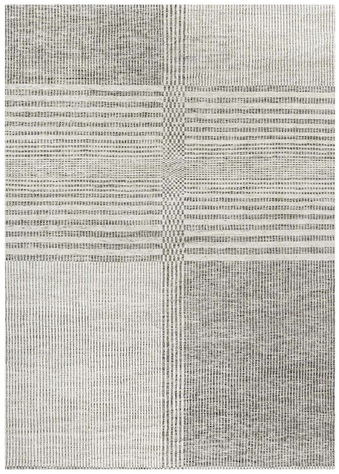 Organic Checker Modern Area Rugs N Lavender Oriental Carpets