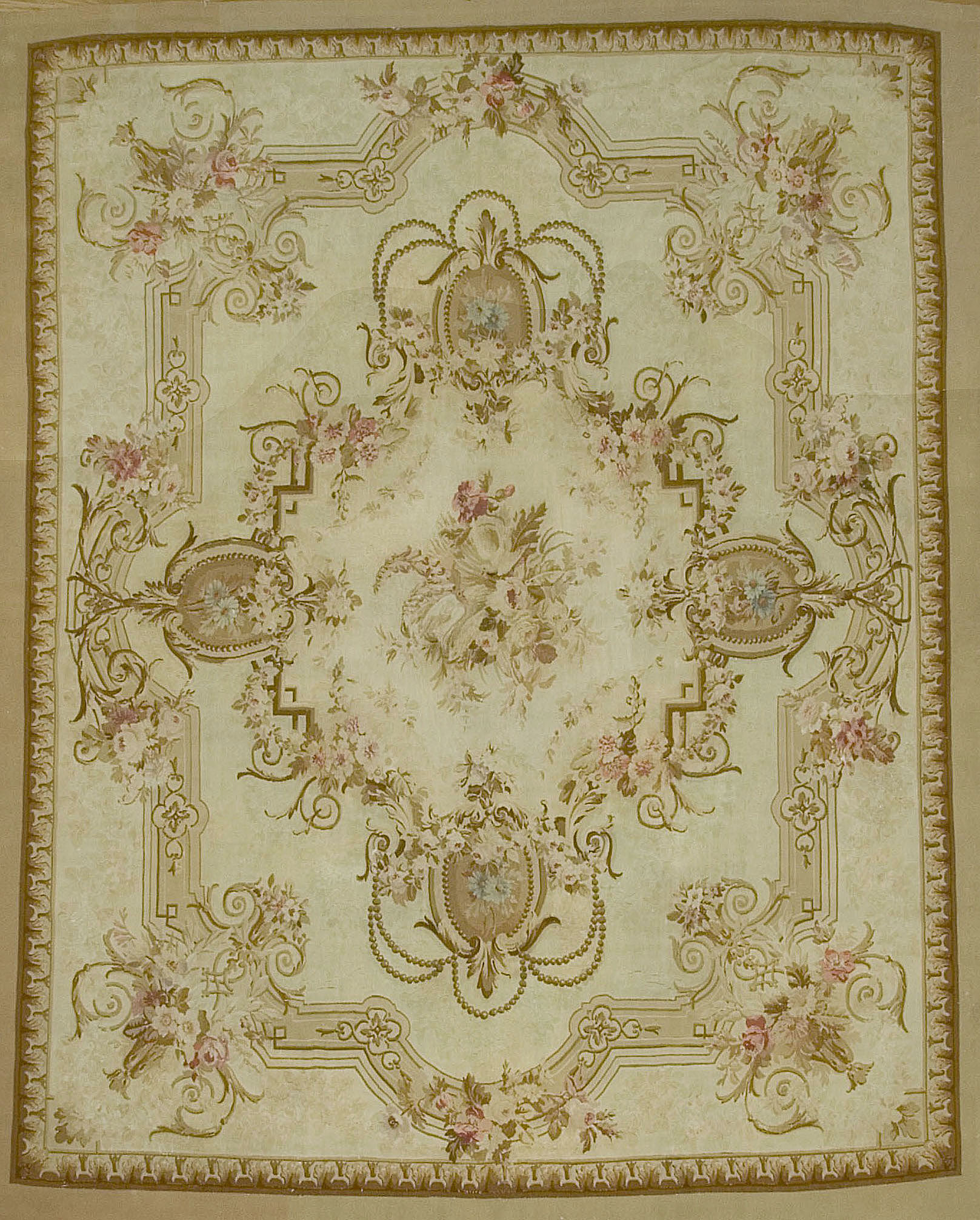 Antique French Aubusson Rug U 1733 Lavender Oriental Carpets Antique French Aubusson Rug U 1733