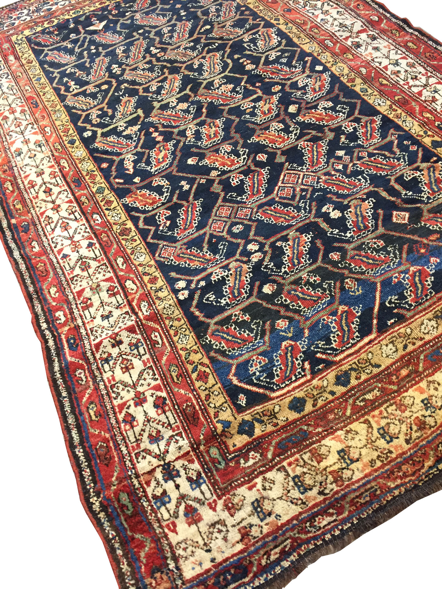 Antique Kurdish Rug - U-2278 - Lavender Oriental Carpets