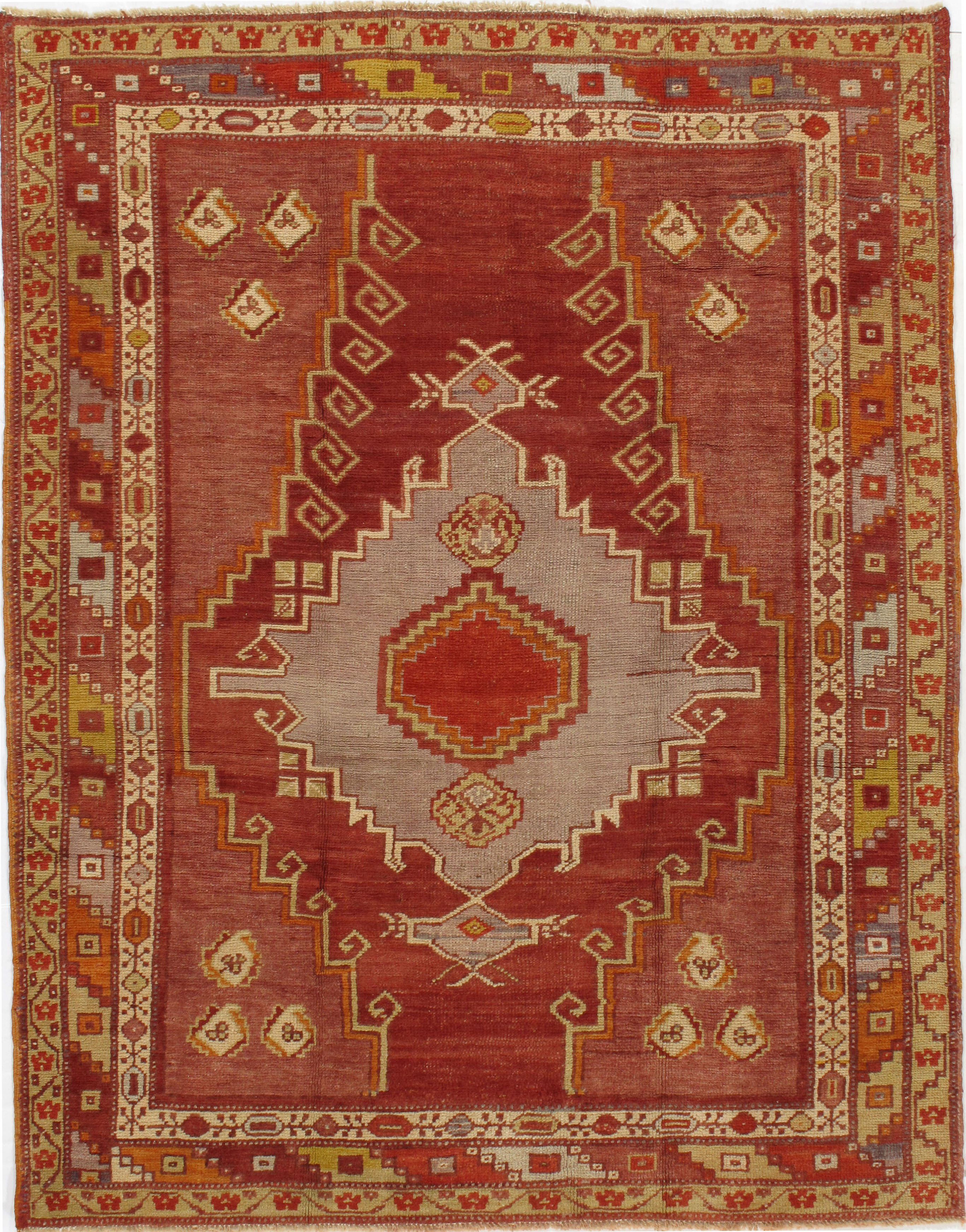 Vintage Turkish Kars Rug - U-2946 - Lavender Oriental Carpets