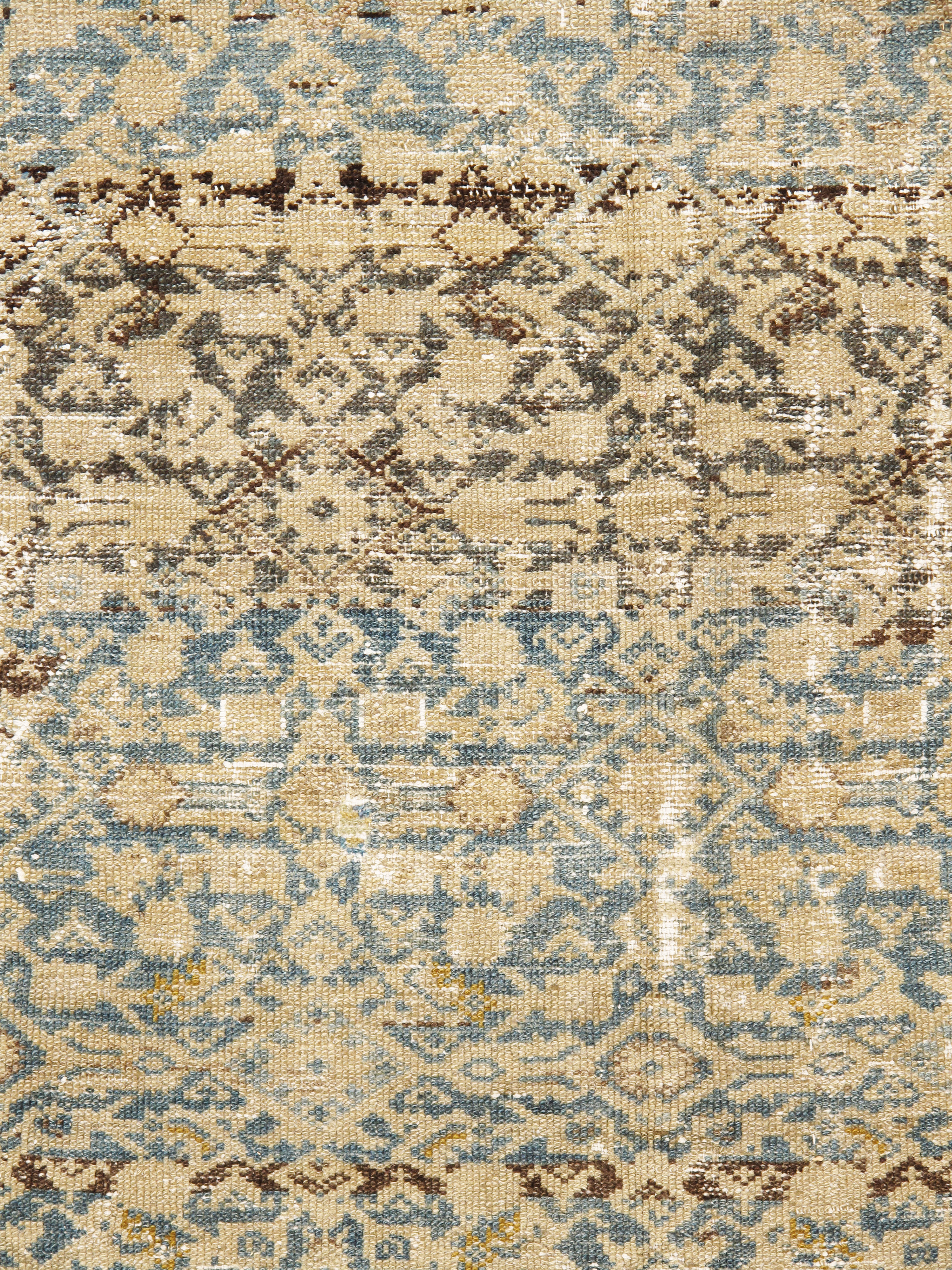 Antique Distressed Persian Malayer Rug U3002 Lavender Oriental Carpets