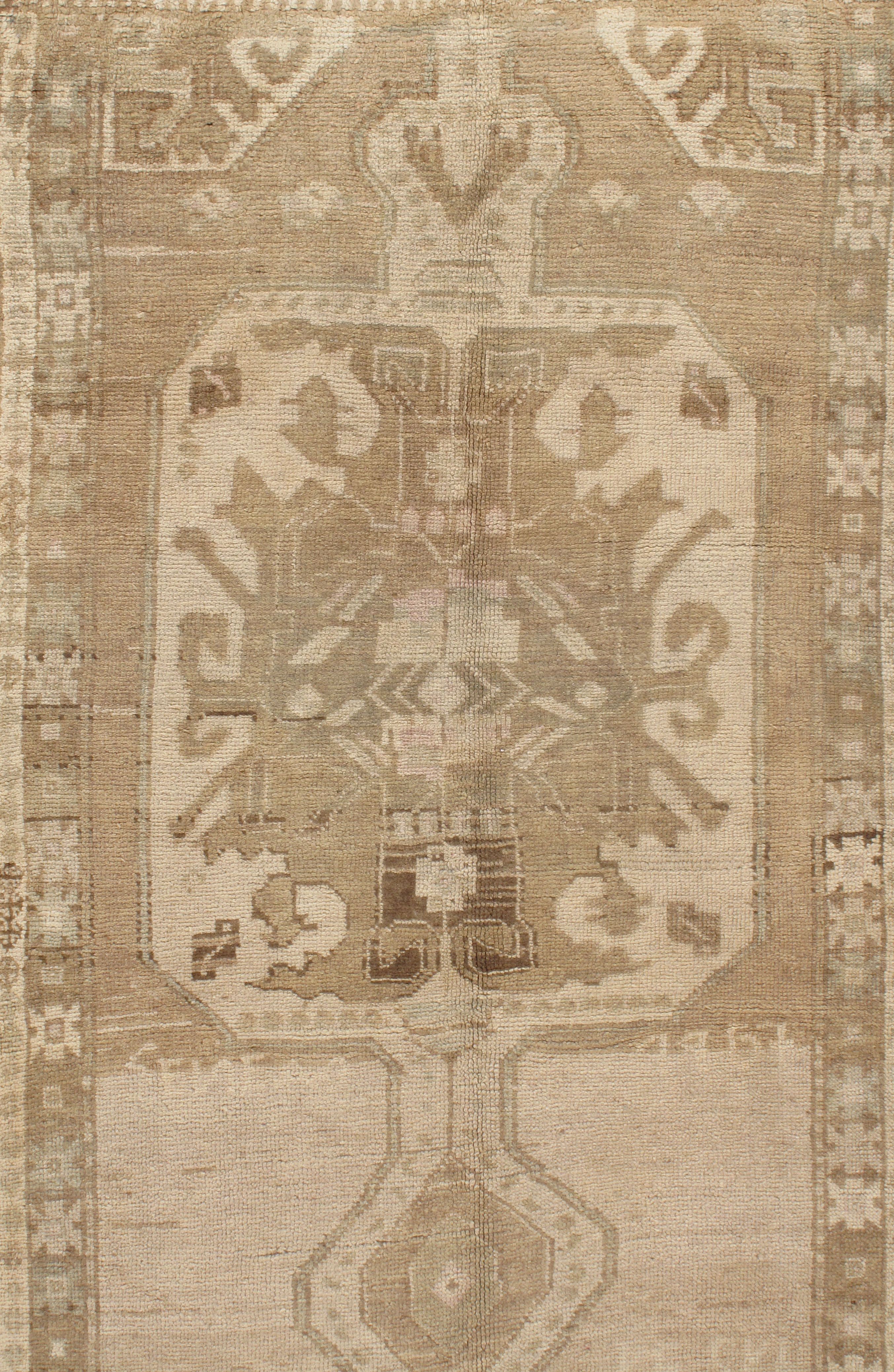 Vintage Turkish Kars Runner Rug U3336 Lavender Oriental Carpets