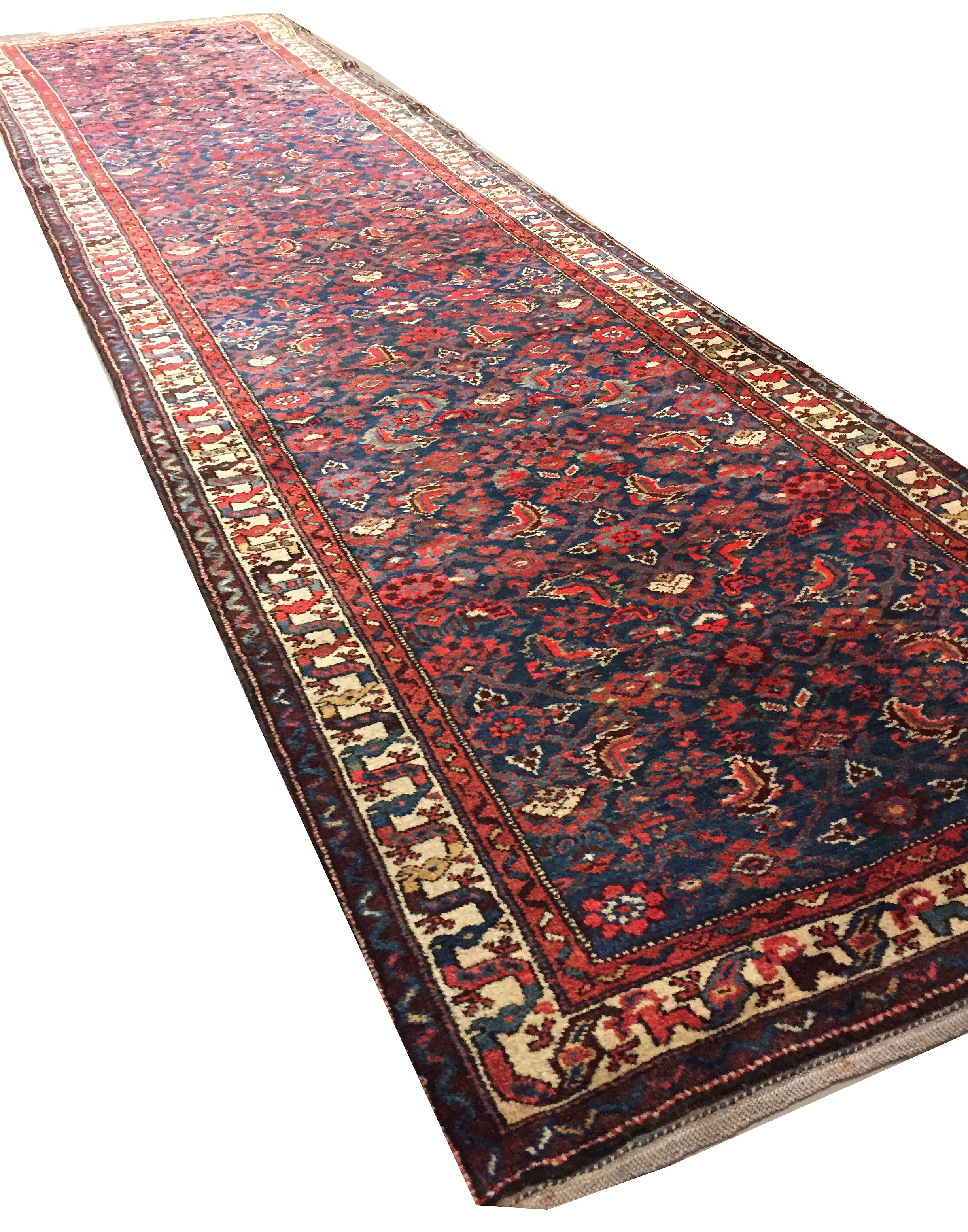 Vintage Persian Hamadan Rug U3766 Lavender Oriental Carpets