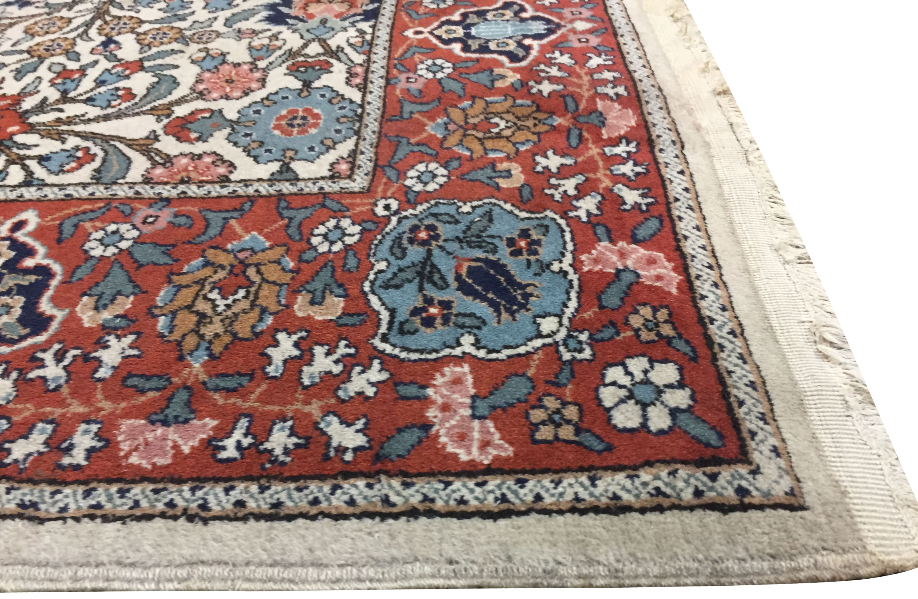 Vintage Turkish Hereke Rug U4010 Lavender Oriental Carpets