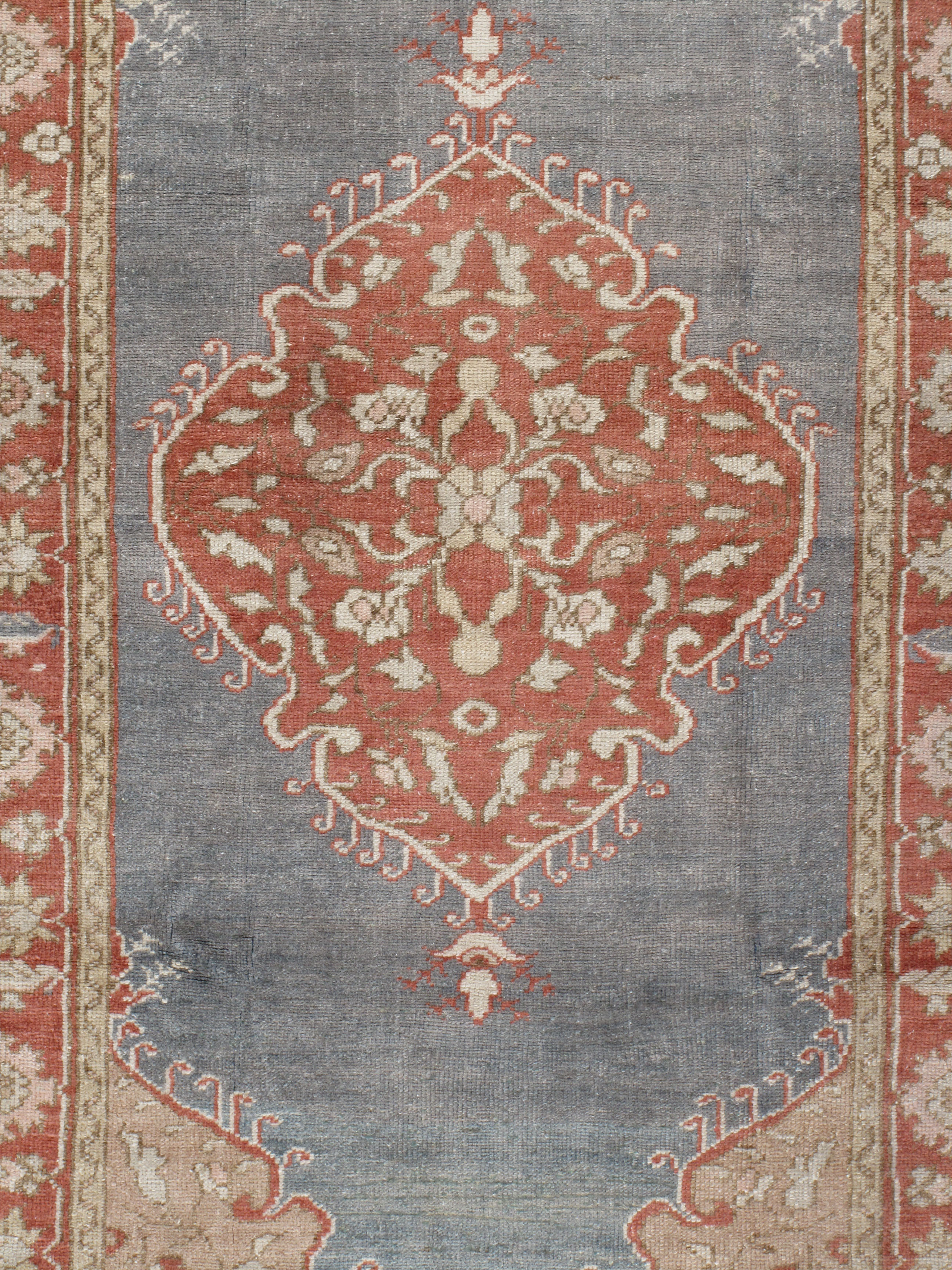 Vintage Turkish Oushak Rug U4567 Lavender Oriental Carpets