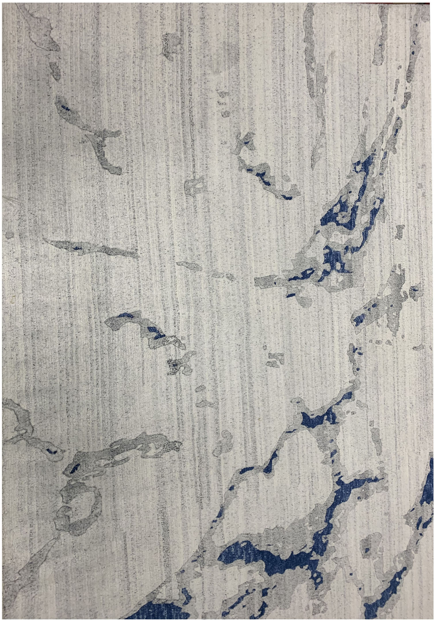 Contemporary Abstract Viscose Rug N4730U4730 Lavender Oriental